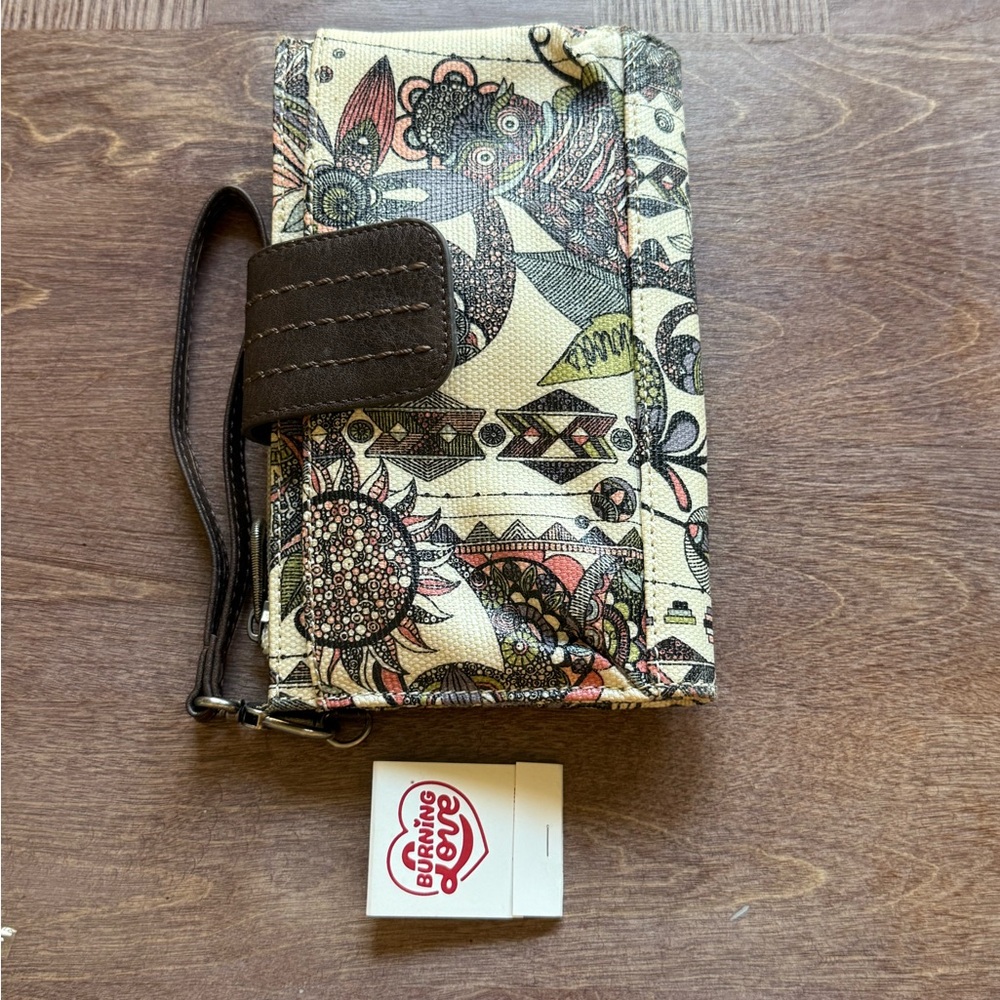 Sakroots Multicolor Patterned Wristlet